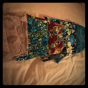 EUC LuLaRoe Bundle OS leggings